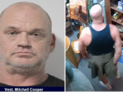 Texas man wearing kilt sticks antique objects up his bum